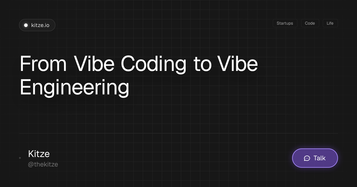 From Vibe Coding to Vibe Engineering